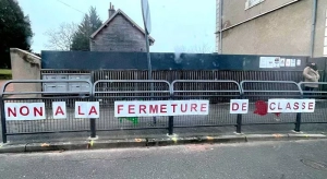 Saint-Vallier : Mobilisation contre les fermetures de classes