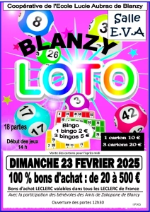 Blanzy : Coopérative de l’école Lucie Aubrac