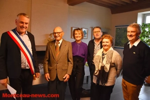 Gourdon : Paul Gueugnon reçu en mairie à l’occasion de ses 100 ans !