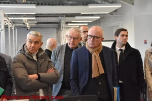 CUCM : le préfet de région Paul Mourier en visite chez Framatome et Hub&Go au Creusot