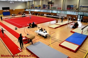 Sanvignes : compétition gymnastique au COSEC