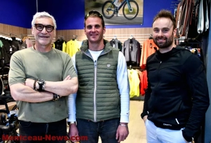 Montceau-les-Mines :  François Udovtsch chez JM Cycles