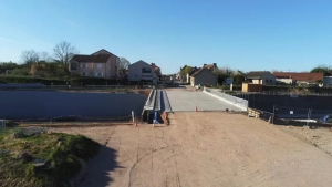 Blanzy : le Ciné-Caméra-Club Montcellien survole le chantier de la RCEA