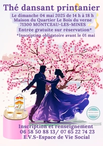 Montceau-les-Mines : Thé dansant printanier