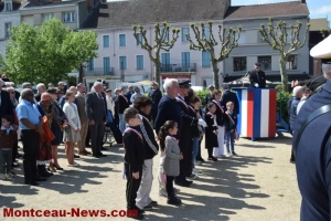 Montceau, commémorations du 8 mai 1945