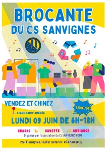 Brocante du CS Sanvignes