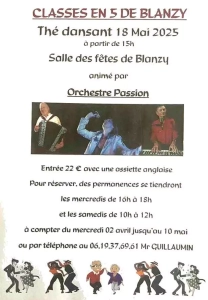 Classes en 5 de Blanzy