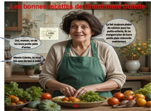 Les bonnes recettes de Grand-mère Colette   