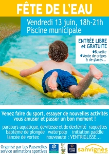 Fête de l&rsquo;eau à Sanvignes