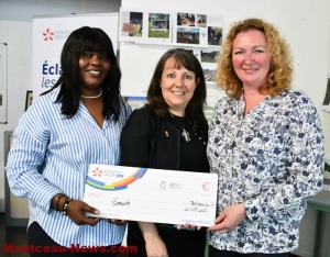 Montceau-les-Mines – La fondation EDF distribue des chèques