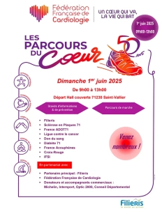 Saint Vallier : Parcours du coeur