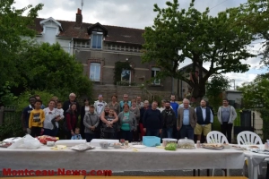 Montceau-les-Mines :  À la Sablière, dans la rue du Stade : anciens, nouveaux… même tribune pour la fête !