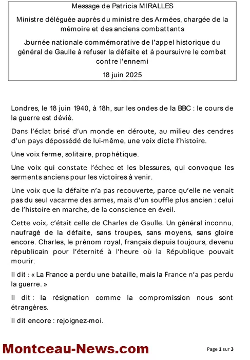 202506Message miralès 18 juin 2025