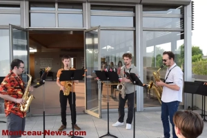 Blanzy : Saxo, sunset et chaise en plus !