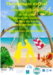 « Thé dansant estival» à Montceau-les-Mines