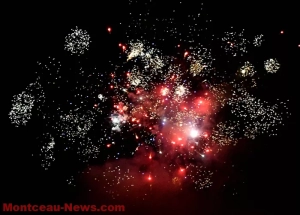 Blanzy – Le feu d’artifice du 14 juillet