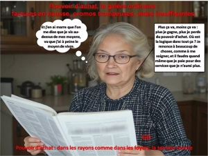 Pouvoir d’achat, la galère ordinaire : factures en hausse, promos trompeuses, aides insuffisantes.