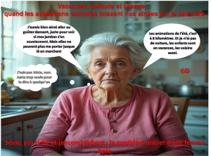 Vacances, solitude et silence : quand les animations estivales laissent nos aînées sur le bas-côté