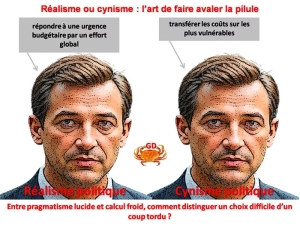 Réalisme ou cynisme : l’art de faire avaler la pilule
