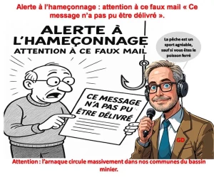 Alerte à l’hameçonnage : attention à ce faux mail « Ce message n’a pas pu être délivré ».