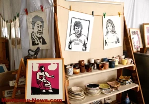 Montceau-les-Mines : expo-vente de Noël de l’atelier du coin