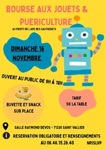 Saint-Vallier : Association des Parents d’Élèves des deux écoles des Gautherets