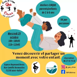 Saint-Vallier – Ecole de cirque Gus Circus