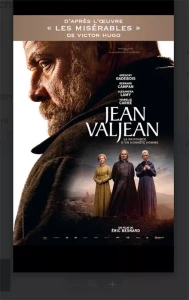Montceau : Avant-première exceptionnelle du film Jean Valjean au cinéma Embarcadère