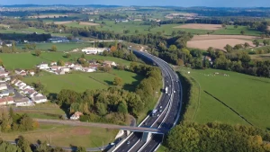 Le CCCM survole les travaux de la RCEA