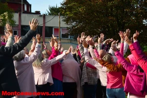 Montceau-les-Mines : Octobre Rose