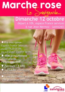 Marche rose « La Sanvignarde »