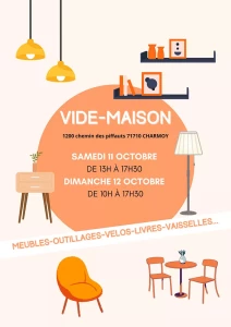 Vide maison à Charmoy