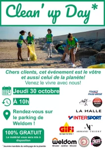 Clean’up Day avec votre magasin Weldom – Montceau