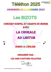 Téléthon aux Bizots : découvrez le programme !