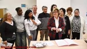 Montceau-les-Mines – Signature de la convention Angela