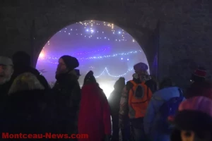 Fête des lumières et créations à Mont-Saint-Vincent : cela continue encore ce samedi !
