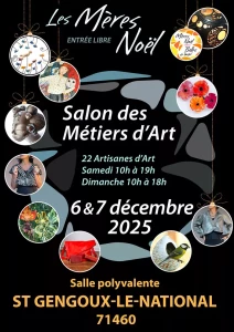 Les Mères Noël à St Gengoux le National 