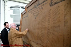 Montceau-les-Mines – Tableaux morts pour la France