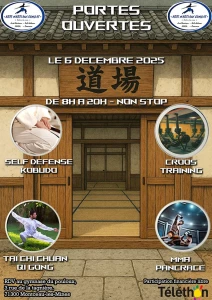 Teléthon : Arts martiaux combat Montceau-Les-Mines