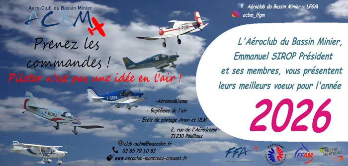 Carte de voeux ACBM 2026 ES recto