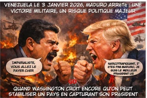 Venezuela le 3 janvier 2026, Maduro arrêté : une victoire militaire, un risque politique majeur