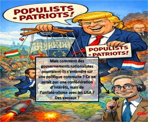 Nouveau monde dominé par le rapport de force, France, Europe, élections