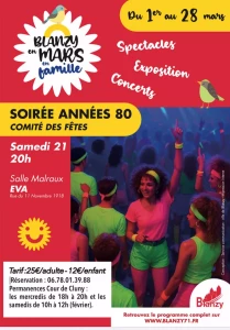 Blanzy en mars en famille