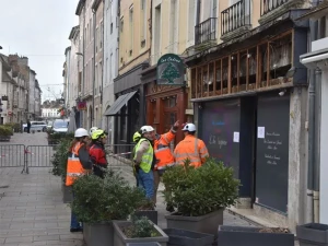 Rue de Strasbourg à Chalon-sur-Saône