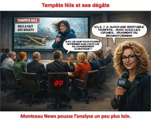 Tempête Nils et ses dégâts