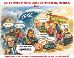 L’air du temps en février 2026 : la France doute, Montceau tient.