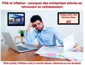PGE et inflation : pourquoi des entreprises actives se retrouvent en redressement ?