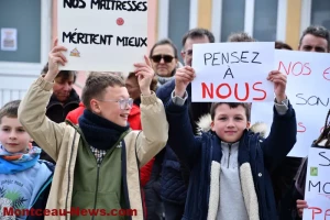 École publique : les enseignants de Montceau tirent la sonnette d’alarme
