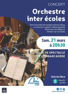Montceau-les-Mines : Orchestre inter écoles