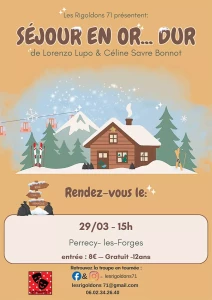 Théâtre, « les Rigoldons » à Perrecy-les-Forges